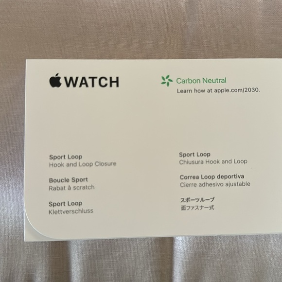 NWT Apple 41mm Sport Loop Winter Blue - Picture 5 of 6